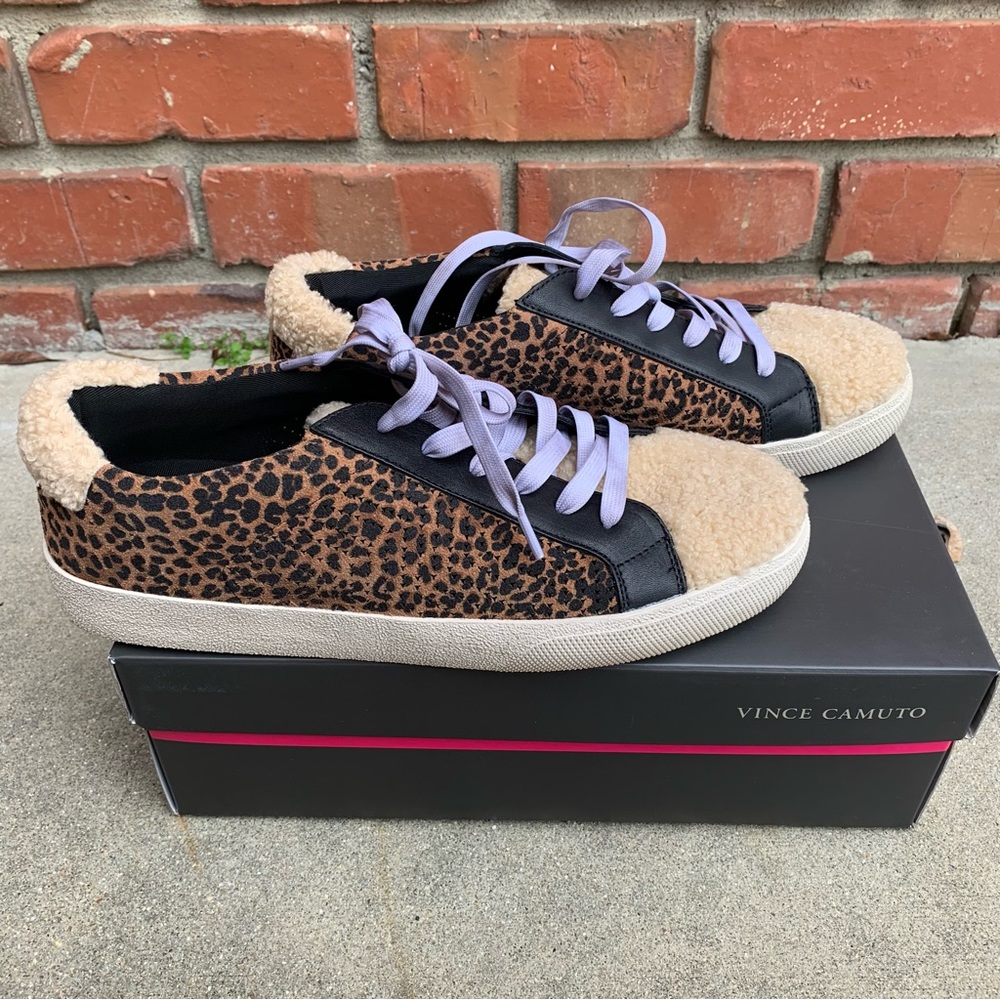 Vince Camuto Cheetah Sneakers